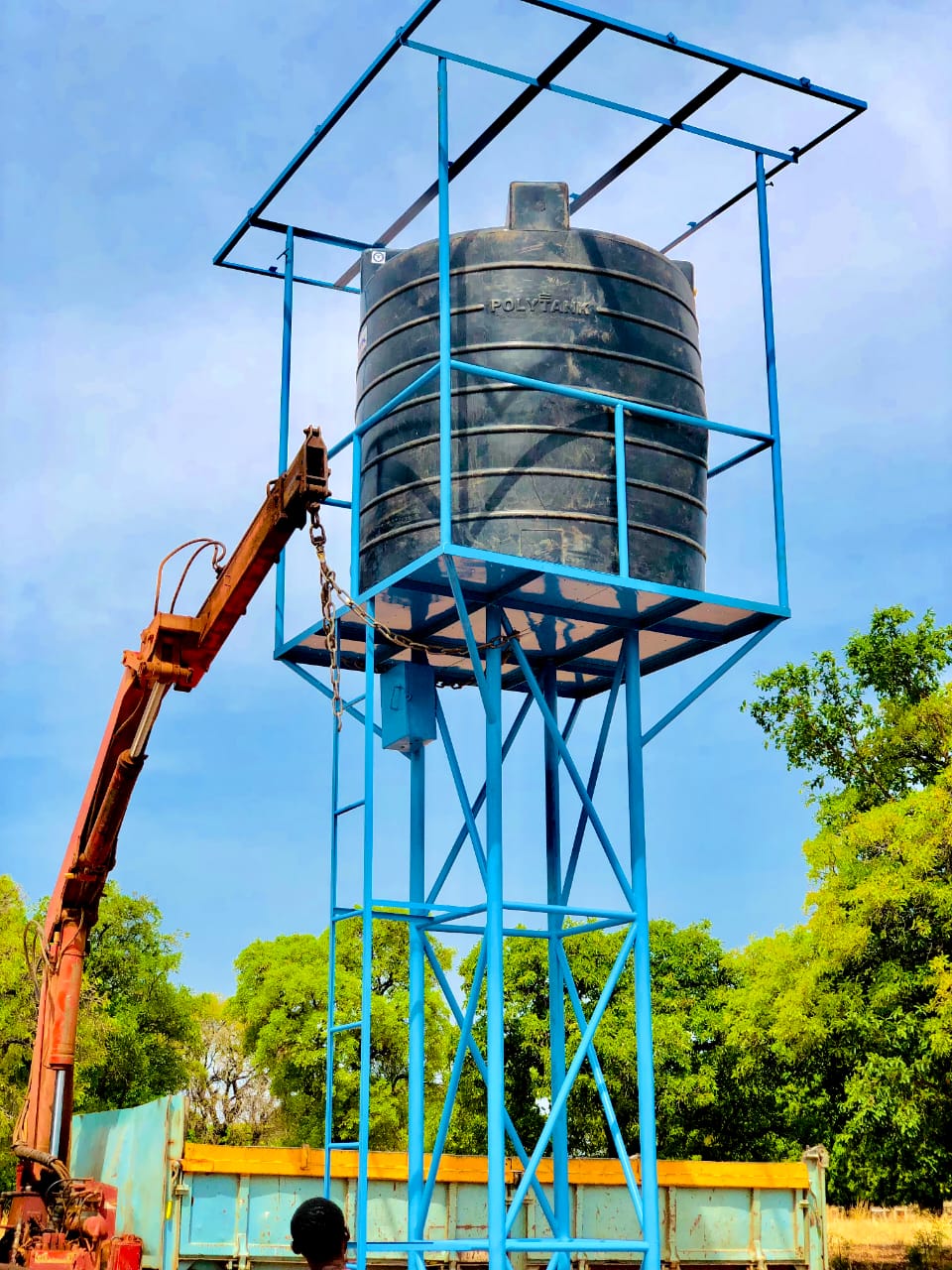 Forage et addiction d'eau potable